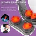 4D TENS Pulse Magnetic Back Neck Massager Heating Smart Neck Vibration Massage Device Cervical Muscle Relaxing Spine Pain Relief. 