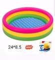 Baby Bath Tub, Baby Swimming Pool with Pumper (24 X8.5inch) - Multicolor. 
