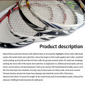 Badminton Racket Protection Sticker With Full Frame Anti-Collision Strip, Racket Head Protection Wire. 