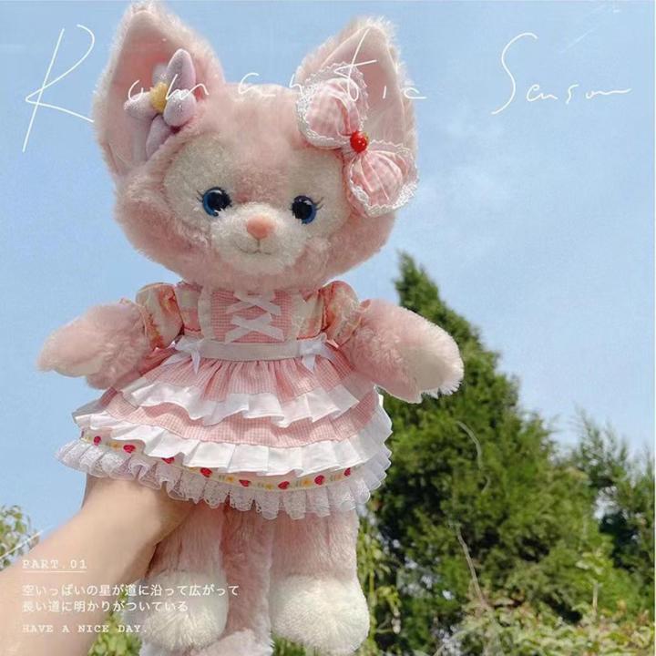 Disney Story Anime Cartoon Linabell Plush Dolls Toys Clothes Replace Cute Giant Fox Animal Lolita Clothes For Lina Bell