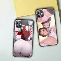 Hentai Mobile Cell Phone Case for iPhone 15 14 13 12 11 XS X 8 7 6 Plus Mini Pro Max SE 2022 PC Glass Phone Cover Funda. 