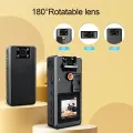 Vandlion A53 Mini Camera 2130mAh Long Battery Life Night Vision Dash Cam 1080P 1296P Video Recording Detachable Battery Webcam. 