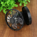 Cooling Cell Fan Outdoor Mini Solar Fan New Clip-on Solar Power Energy Summer Camping Hiking Fishing Home Clip Cap Fan 1Pcs.