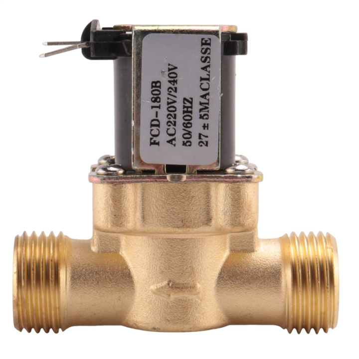 Ac V Normally Closed Brass Electric Solenoid Magnetic Valve Daraz