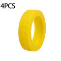 1/4Pcs Thicken Texture Silicone Wheels Protector For Luggage Reduce Noise Travel Luggage Wheels Cover Suitcase Accessories. 