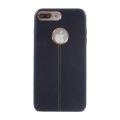 Vorson Leather Coated Protector Case for iPhone 7 Plus - Dark Blue. 