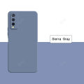 Liquid Silicone Case Cover for VIVO Y20i 6.51 V2027 V2032 High Qualtiy Camera Protection Original Funda Phone Simple Soft Shell.