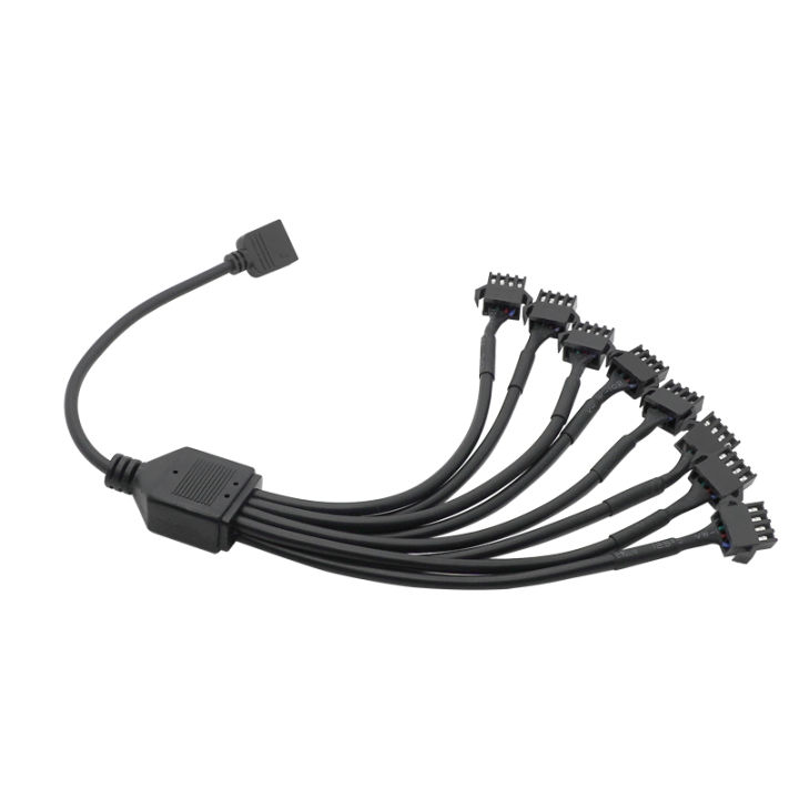 1pcs%20Motherboard%2012v%204pin%20Rgb%20/%205v%203pin%20Argb%20To%20Sm%20Jst%20Female%20Male%20Conversion%20Adapter%20Cable%2030cm%20For%20Pc%20Computer%20-%20Image%202