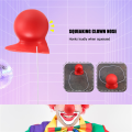3Pcs Red Clown Nose Honking Squeaking Clown Nose with Elastic Rope for Adults Halloween Cosplay Costume Accessories.