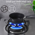1PC Kitchen DIY Accessories Wok Pan Support Rack Small Stove Pot Burners Wok Auxiliary Support Gas Round Bottom Stand Tetuo. 