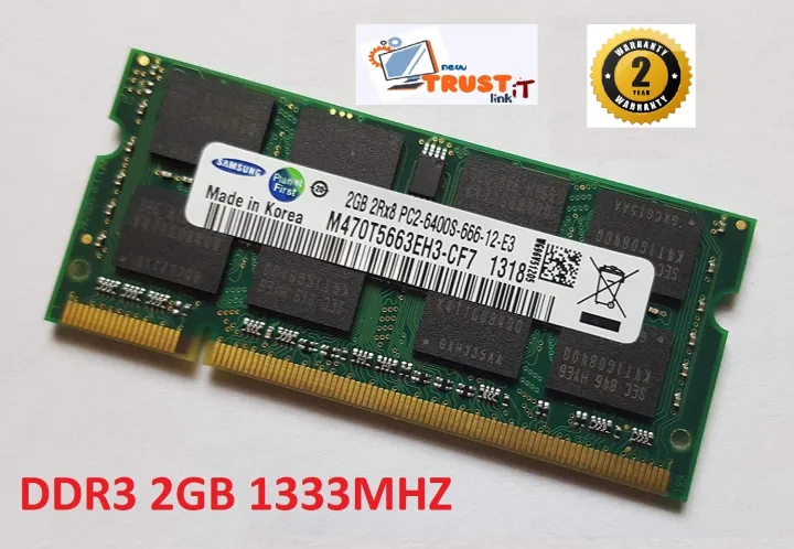 DDR3%202GB%20Laptop%20Ram%20Memory%201333Mhz%201%20years%20warranty%20(Mixed%20Brand)%20-%20Image%202