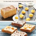 Non-Stick Cake Cooling Rack Baking Rack Cookies Biscuits Bread Muffins Drying Stand Cooler Grid Net Wire Holder Bakeware Tool. 