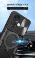 Reno11F 5G Case Shockproof Armor Magnetic Ring Slide Camera Protect Funda For OPPO Reno 11F 11 F Reno11 F 5G CPH2603 Back Cover.