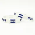 1PC Honduras Country Flag Silicone Wristband White Football Sports Souvenir Silicone Rubber Bracelets Bangles Gifts SH247. 