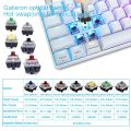 SKYLOONG GK64 64 Keys Mini Mechanical Keyboard 60% SK64 Optical Hot Swappable Gaming Keyboards for PC Gamer Desktop IP6X Win Mac.