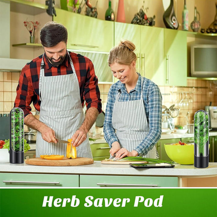Herb%20Keeper%20Herb%20Storage%20Container%20Plastic%20Savor%20Preserver%20For%20Cilantro%20Mint,Kitchen%20Accessories%20Luolong%20-%20Image%205