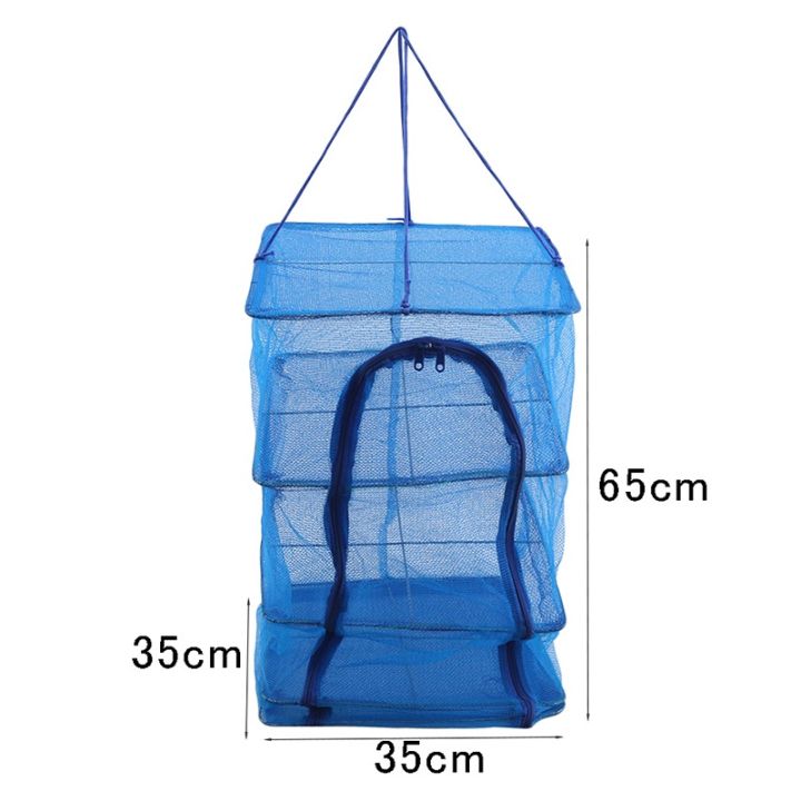 Foldable%204%20Layers%20Drying%20Net%20Fish%20Net%20Drying%20Rack%20Hanging%20Vegetable%20Fish%20Dishes%20Dryer%20Net%2035%20X%2035%20X%2065cm%20PE%20Hanger%20Fish%20Net%20-%20Image%207