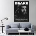 Hot Rapper D-Drake Poster Home Room Decor Livingroom Bedroom Aesthetic Art Wall Painting Stickers. 