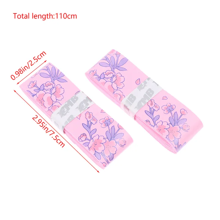 2Pcs%20Sakura%20Badminton%20Overgrip%20Anti-Slip%20Latex%20Cushioning%20Grip%20Tape%20For%20Tennis%20Badminton%20Squash%20Racket%20Antivibrador%20Grip%20-%20Image%202