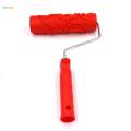 7-Inch Wall Patterned Paint Roller, with Applicator, Home Decorative Wall Decorative Painting Decor Tool. 