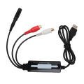 USB 2.0 Sound Capture Card Professional Left Right Channel Sound Capture Device for Tape for CD. 