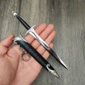 Glamdring Aragorn Narthil Elves Anduril Middle-earth 22CM Metal Katana Samurai Keychain Ornaments Gifts Toys. 