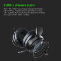 Razer Nari Essential Wireless Gaming Headset 2.4GHz Wireless 7.1 Surround Sound Earphone Replacement for PC, PS4, Mac. 