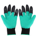 Garden Gloves with Single/Double Fingertips Claws Waterproof Gardening Working Gloves for Digging Planting Weeding Seed.