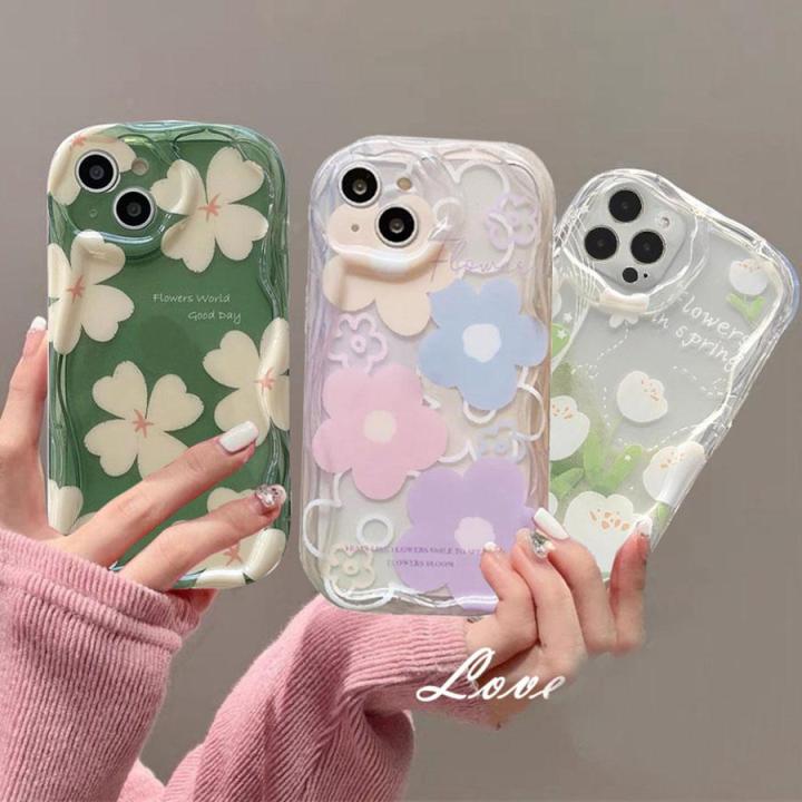 Phone Case For Huawei Honor 90 Lite 20 50 SE Nova 5T 11 7 9 10 P30 P40 Mate 30 40 Pro Casing Soft TPU Tulip Flower Cute New Design Accessories Luxury Korean Retro Full Protection Hot Shockproof Camera Protective Shell Cartoon Fashion