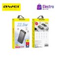 Awei P13K 20000mAh 22.5W PD Fast Charging Power Bank. 