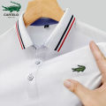2023 NEW High Quality Lacoste T-shirts for men Embroidered Men's t-shirts Mens polo shirt Shirt male Polo T shirt for men Summer Dislikelike. 