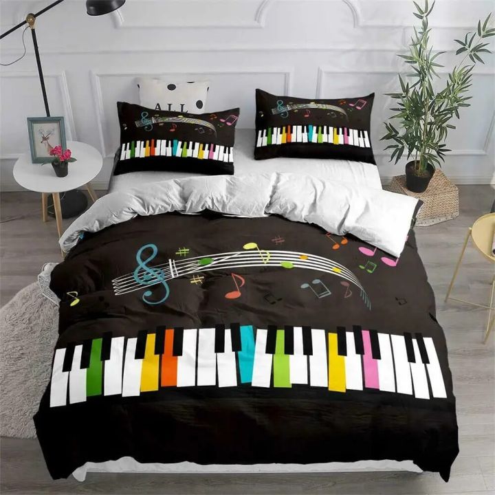 Piano%20Keys%20Comforter%20Cover%20Rotating%20Musical%20Notes%20Duvet%20Cover%20Tie%20Dye%20Bedding%20Set%20for%20Kids%20Boys%20Girl%20Music%20Polyester%20Quilt%20Cover%20-%20Image%205