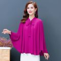Chiffon Sun Protection Clothing Cloak Robe Women2022Spring and Summer New Sleeveless Shawl Outer Match Loose All-Matching Cardigan Coat.