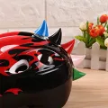 10Pcs Colorful Motorcycle Helmet Devil Horns Cat Ears Decor Universal Motorbike Bicycle Car Styling Decoration Helmet Stickers. 