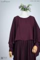 Glam Touch Premium Anika Cape Gown Abaya. 