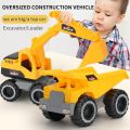 Children's toys engineering large skip boy toy truck model. 
