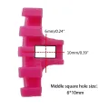 Easy To Use Racket Adapter Racket Load Spreader Pulling Machine High Tension Racket Stringing Tool Spreader Protector Attachment Tools Badminton Stringing Attachment Avoid Breakage. 