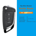 For XKKF03EN Universal Wire Remote Key Fob 3 Button for Style for VVDI Key Tool. 