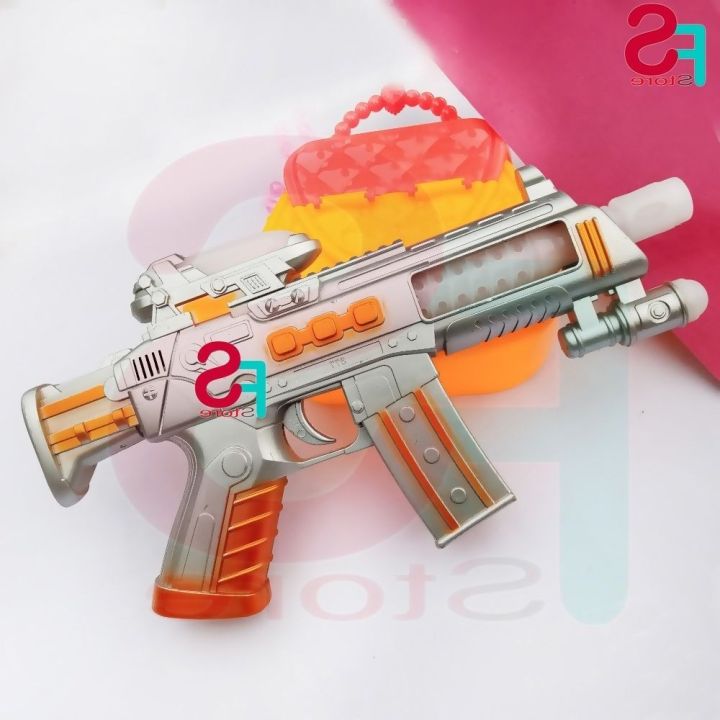 Music gun Toy Gun for kids khelna bondhuk - Gun Metal Real - Toy Gun