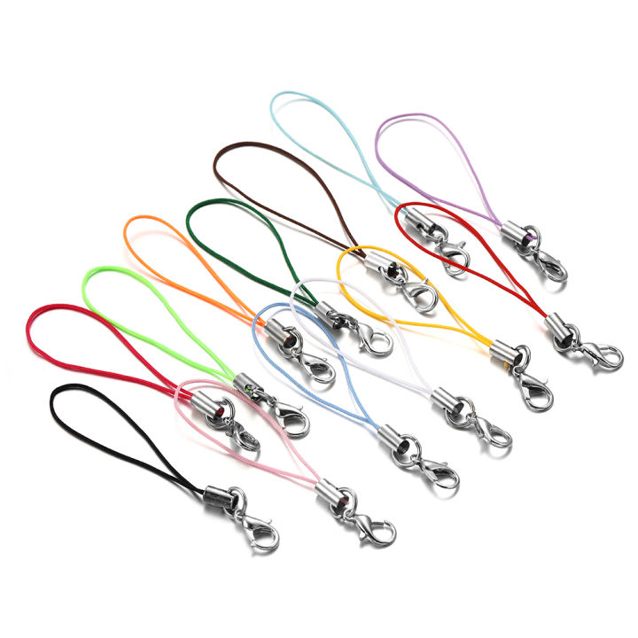 St.kunkka 10pcs/Pack 72mm Tali Telefon Handphone Strap Doll Wire Open ...