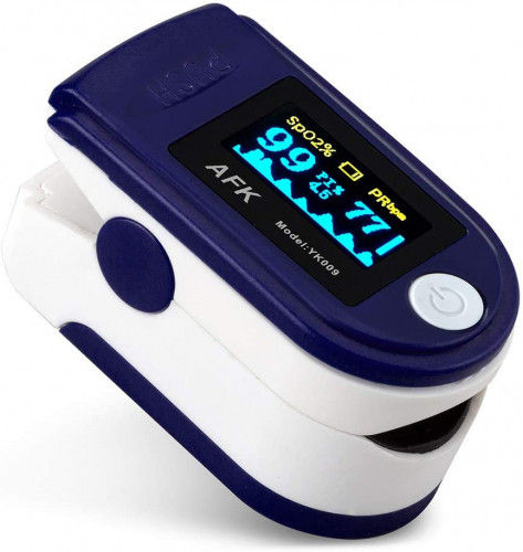 AFK YK009 Portable Fingertip Pulse Oximeter with Oxygen Saturation Monitor