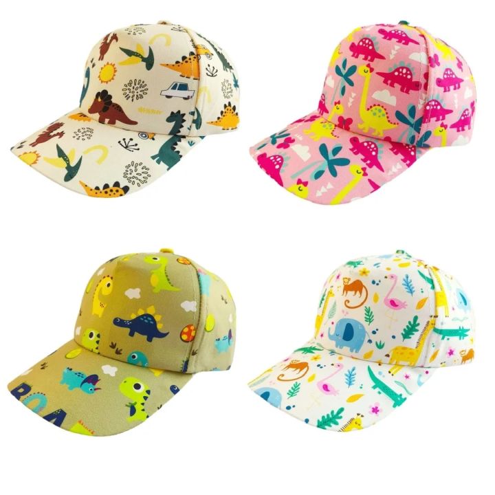 New Cartoon Summer Kids Hat Visor Cap for Baby Boys Girls Travel