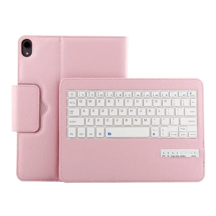 IP011%20Detachable%20Bluetooth%203.0%20ABS%20Keyboard%20+%20Litchi%20Texture%20Leather%20Case%20for%20iPad%20Pro%2011%20inch%20(2018),%20with%20Sleep%20Function%20-%20Image%202