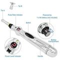 Acupressure Pen  Acupuncture Massage Pen  Therapy Pen  Electric Meridian Laser Acupuncture Therapy Massager Pain Relief Tool  Acupressure Massage Pen Helps Relax Soreness Aches & Pain - Body Massager. 