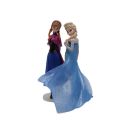 18cm 2pcs/Lot Disney Frozen Anna Elsa Princess Action Figure Anime Mini Collection Figurine Toy Model For Children Gift. 