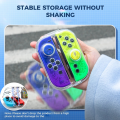 NEW Mini Version PC Transparent Storage Box Switch No-Wristband Version Joycon Storage Box Easy to Use. 