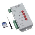 T1000S DMX 512 RGB LED Strip Pixel Controller SD Card WS2812B WS2811. 