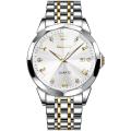 New  European and American fashionable Stailnless Steel Men's Quartz Watch For men-2. 