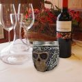 1Pcs 3D Knight Warrior Skull Mug Gothic Style Halloween Decoration Skeleton Cup Man Gift. 