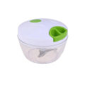 Hot kitchen mini Hand Held Manual Meat Garlic Chopper Plastic Vegetable Mixer Garlic Press. 